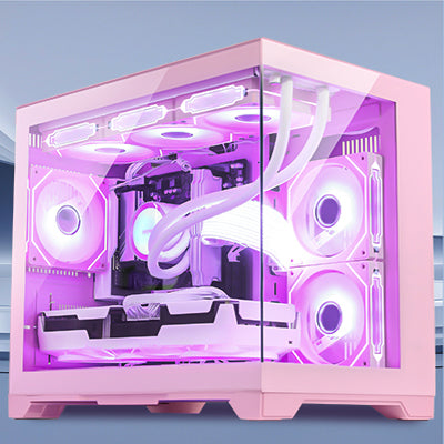Hoengager RTX 5070 TI 16GB AI Gaming PC - Powered by AMD Ryzen 9000 Series - Ryzen 7 9800X3D 8-Core 5.2 GHz | DDR5 6000MHz RAM | SSD | 360 Liquid cooler | WIN 11 | 850W PSU - RG...