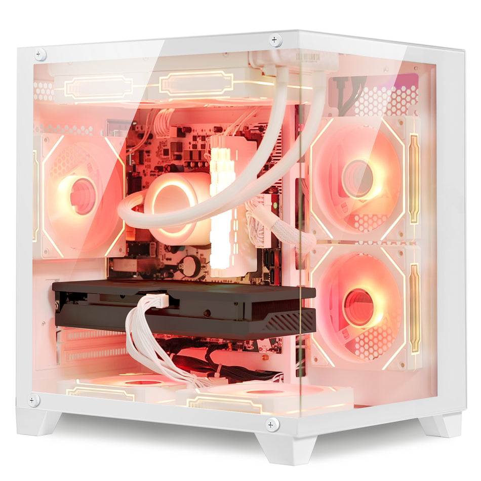 Hoengager Panaroma I5 13400f RTX 3050 White Edition high-performance gaming PC - alternate view 15