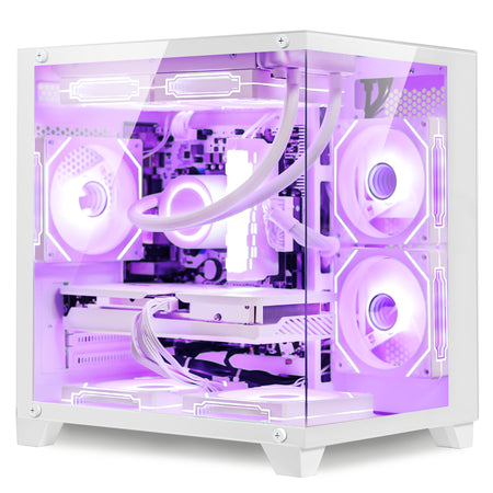 Hoengager Panaroma I5 13400f White Edition high-performance gaming PC - alternate view 16